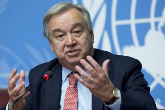 United Nations Secretary-General, Antonio Guterres applauds African Development Bank’s global leadership on climate adaptation at UN General Assembly 2021