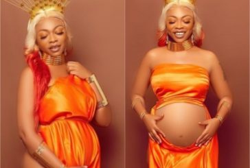 Michy confuses social media users with these baby bump photos