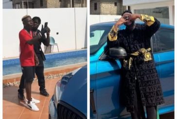 Medikal expresses gratitude to Shatta Wale after he gave him a BMW X6