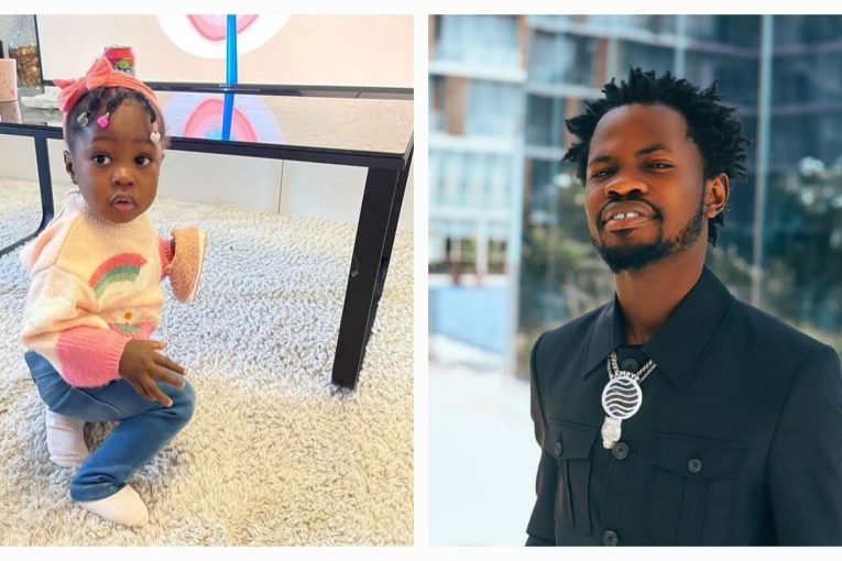 Fameye shares photos of his daughter as she celebrates her birthday