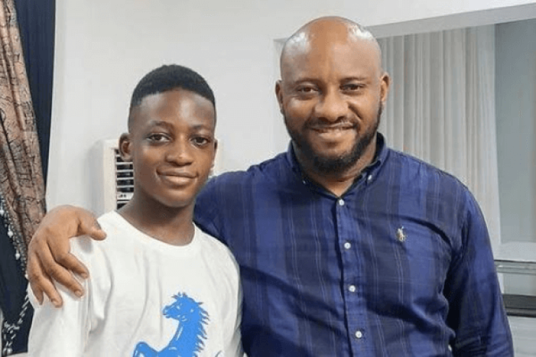 Yul Edochie and deceased son