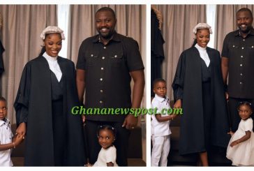 I have cases for you already - John Dumelo tells his wife after being called to the Ghana Bar