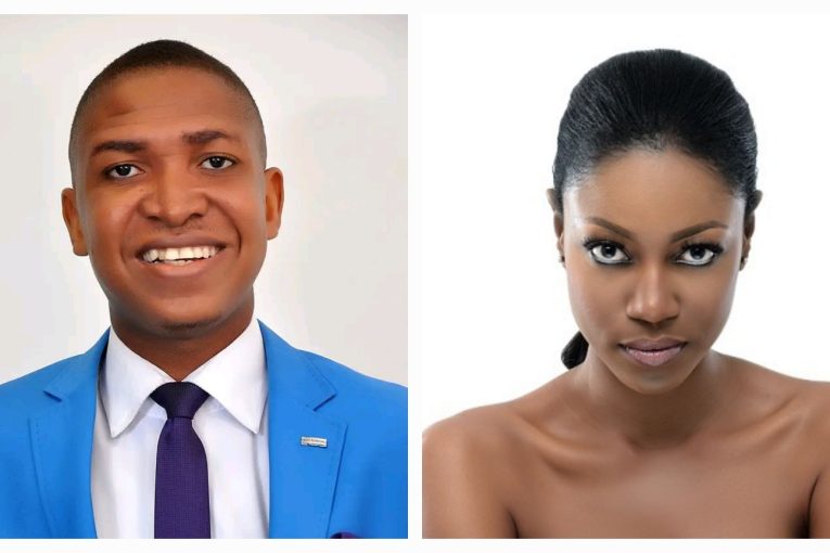 Counsellor Adofoli and Yvonne Nelson