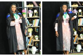 Ghanaian actress, Bibi Bright expresses gratitude to God after bagging a Bachelor’s Degree in Public Administration
